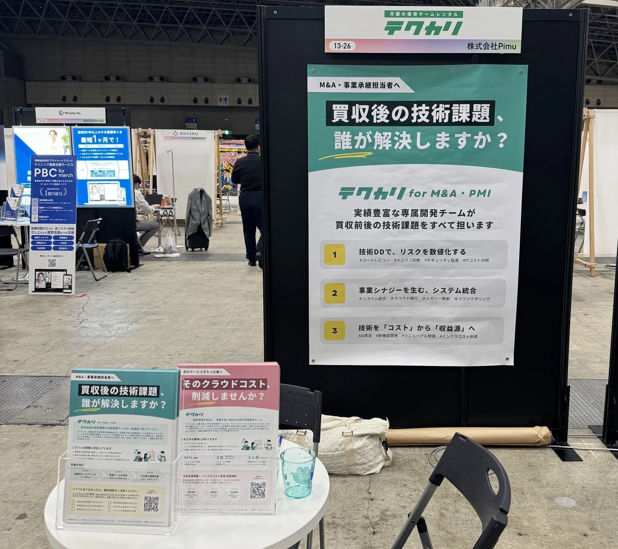 Startup JAPAN EXPO 2026 のテクカリ出展ブース